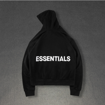 Fear to god Essentials Hoodie and Letter Print Apparel Set