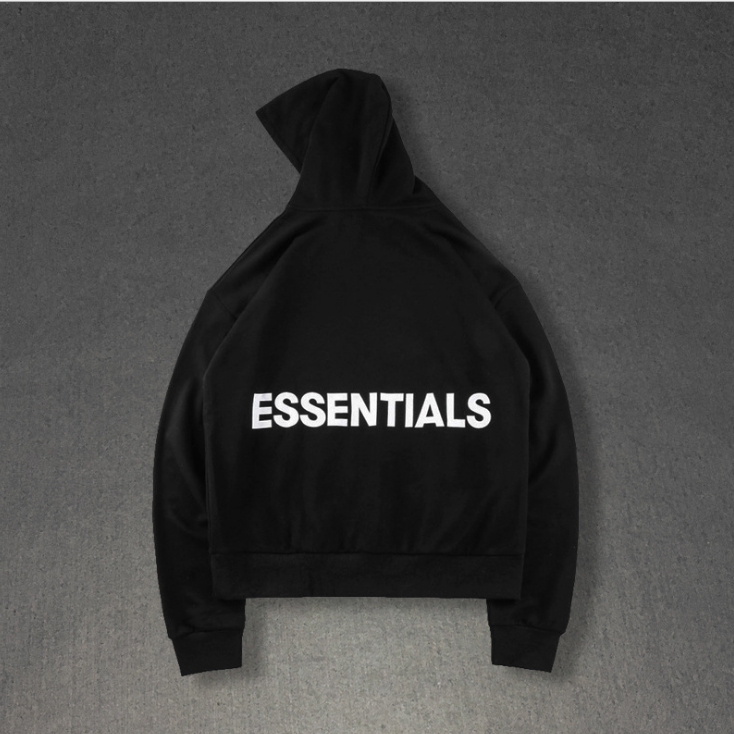 Fear to god Essentials Hoodie and Letter Print Apparel Set
