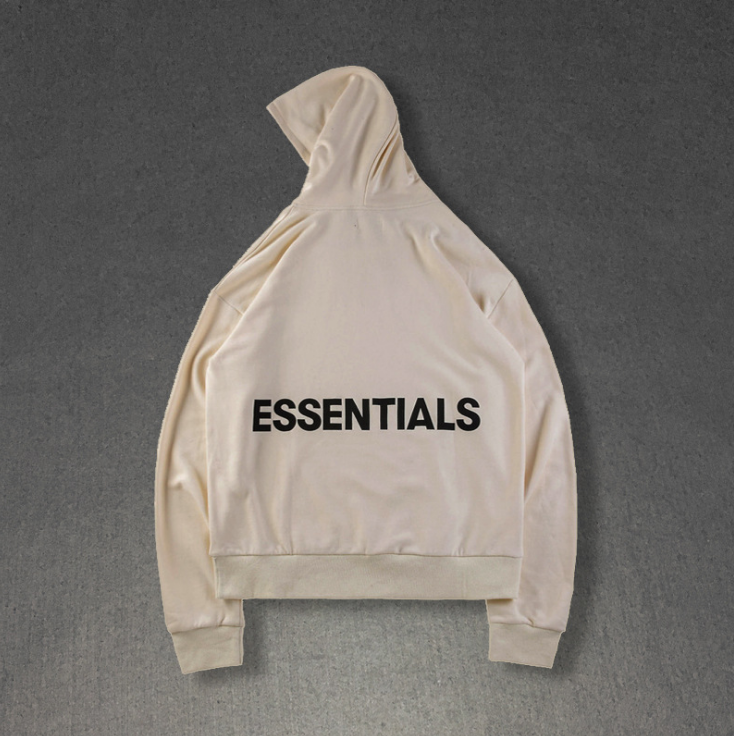 Fear to god Essentials Hoodie and Letter Print Apparel Set
